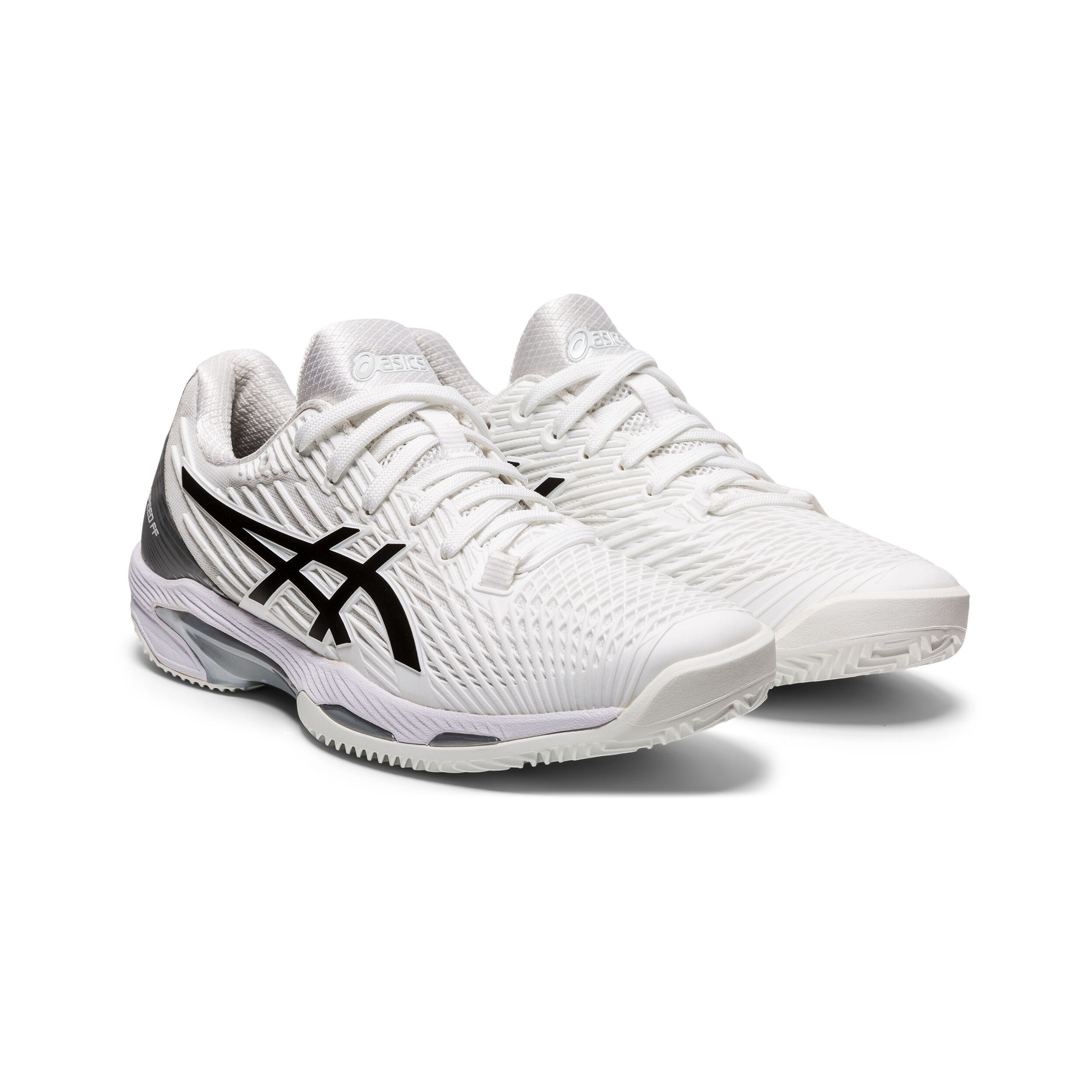 Asics gel-solution speed 3 clay chaussure terre battue exclusif hommes - noir blanc sale