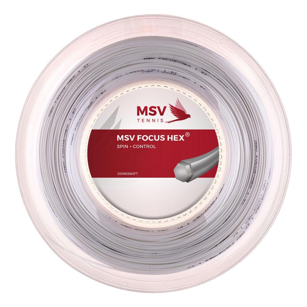 MSV Focus-HEX Bobine Cordage 200m-Blanc