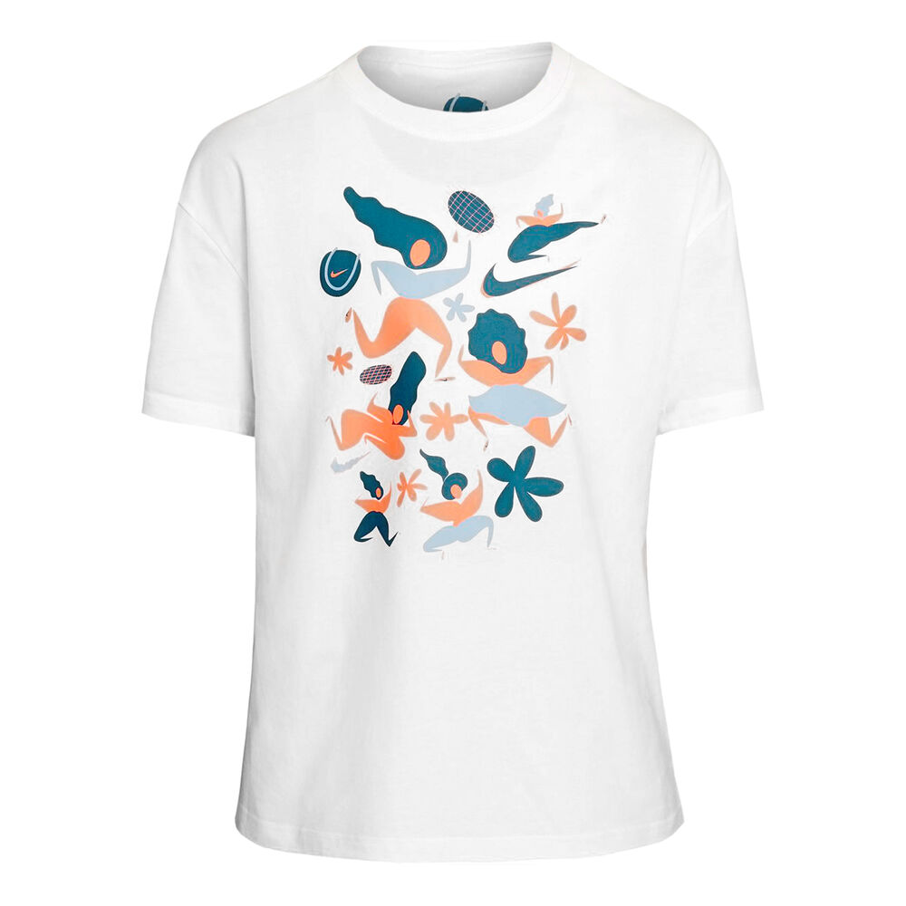 Nike Court International Womens Day T-shirt Femmes - Blanc , Multicouleur