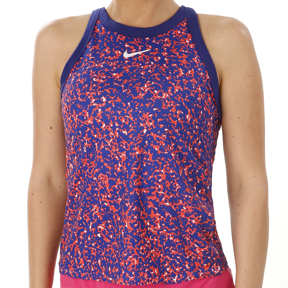 Nike Court Dri-Fit Débardeur Tank Top Femmes - Violet , Rouge