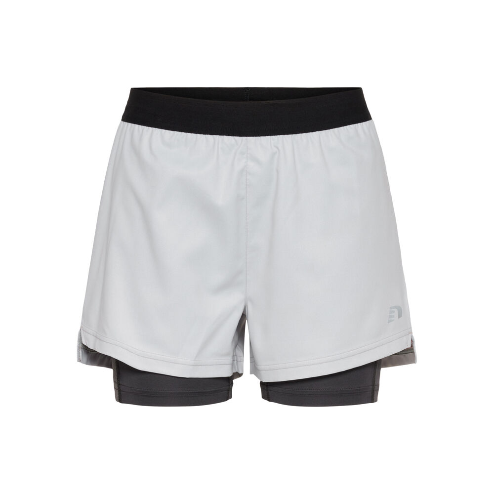 Newline 2in1 Shorts Femmes - Blanc , Noir