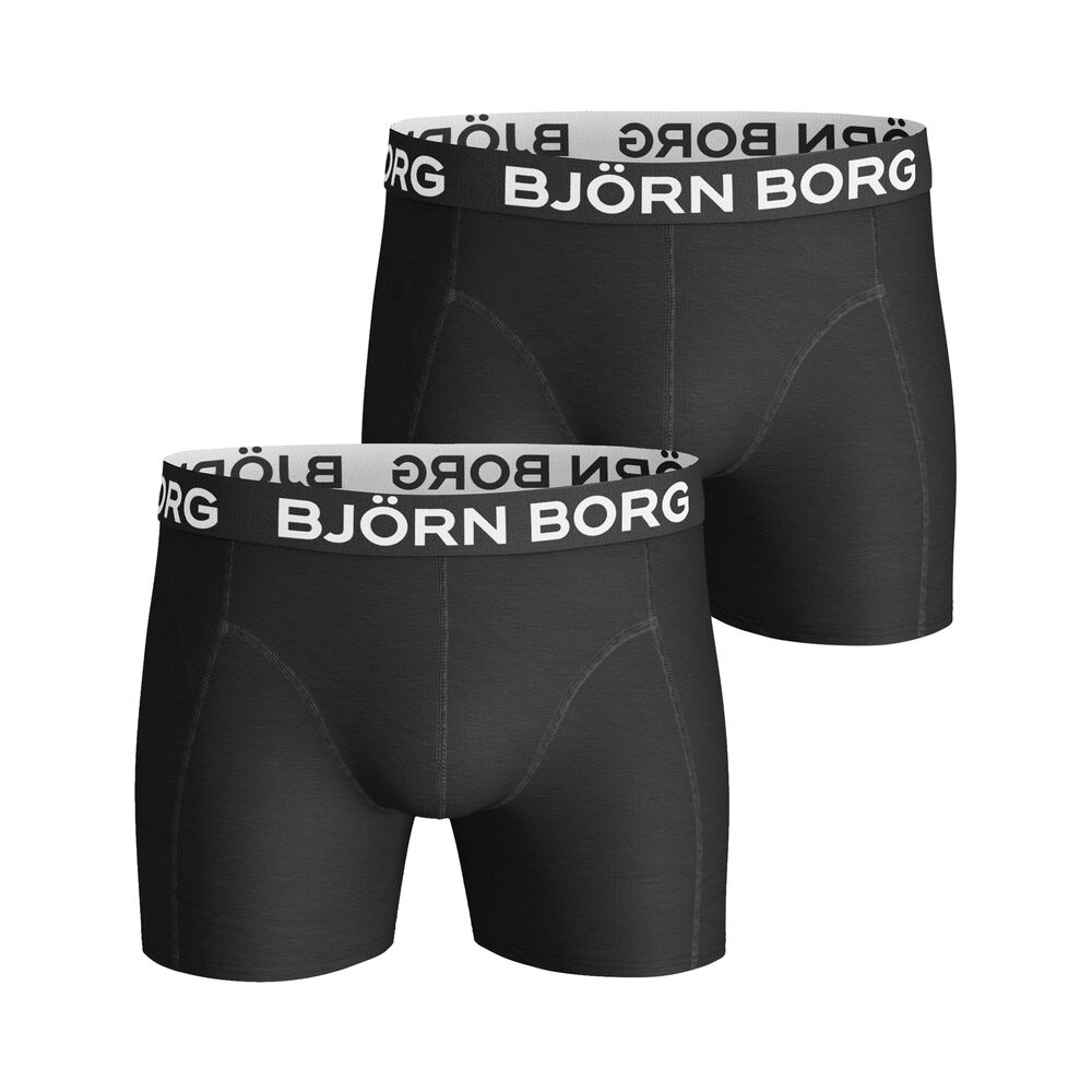 Björn Borg Sammy Caleçon Pack De 2 Unités Hommes - Noir , Blanc