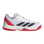 Chaussures de tennis adidas adidas Courtflash Chaussures toutes surfaces Enfants-blanc, rouge
