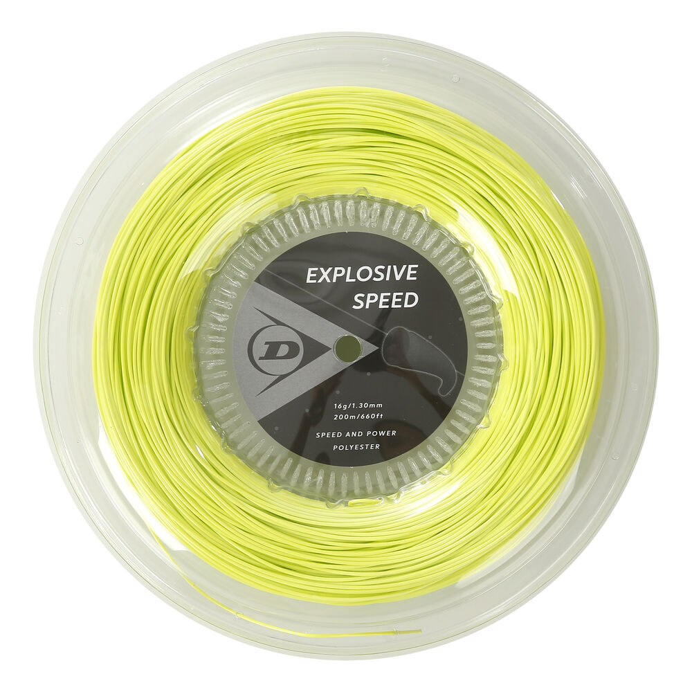 Dunlop Explosive Speed Bobine Cordage 200m - Jaune