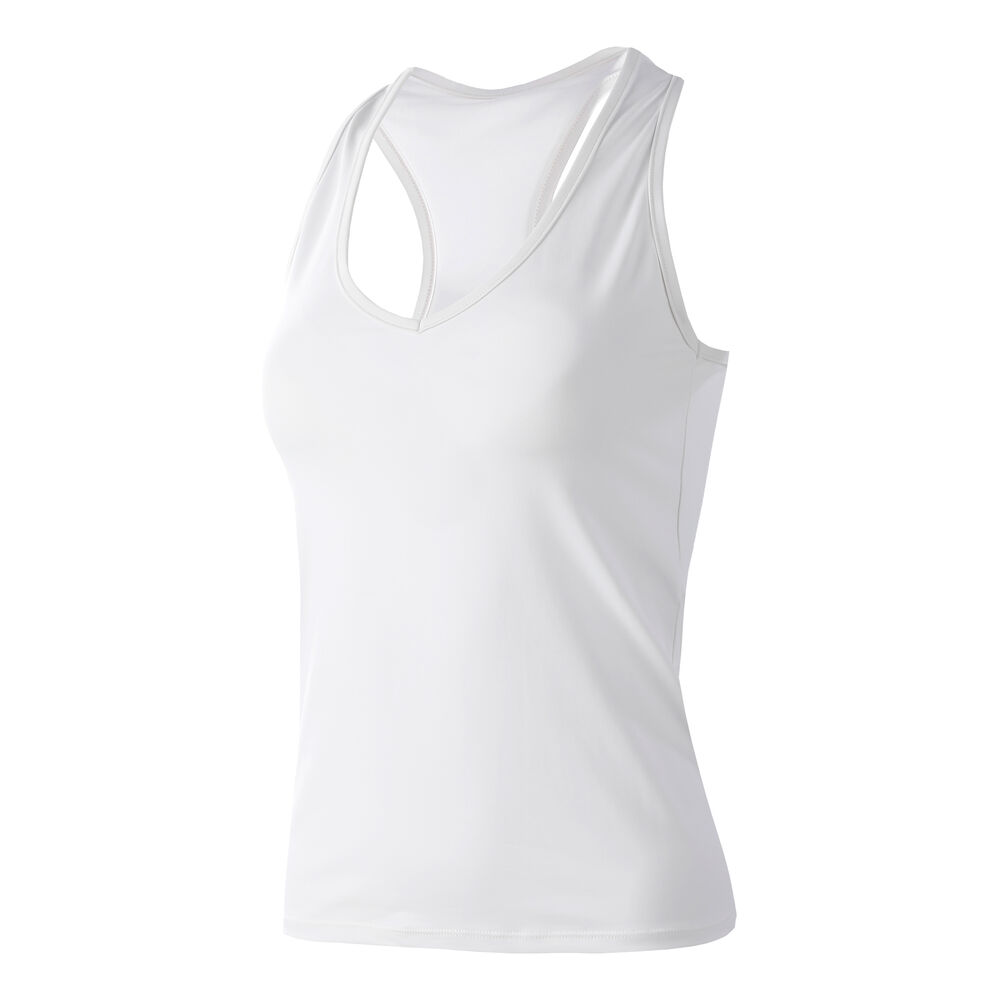 BB by Belen Berbel Basica Débardeur Tank Top Femmes - Blanc , Argent