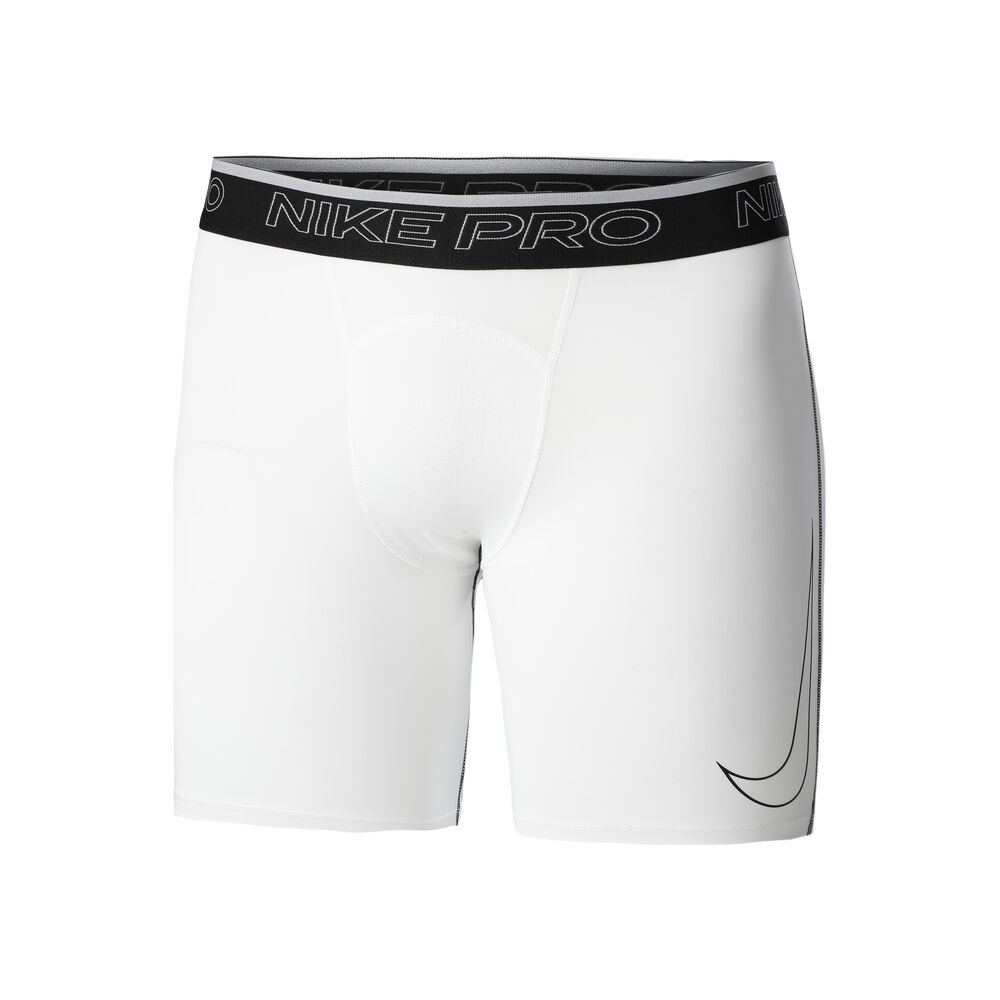 Nike Dri-Fit Pro Shorts Hommes - Blanc , Noir