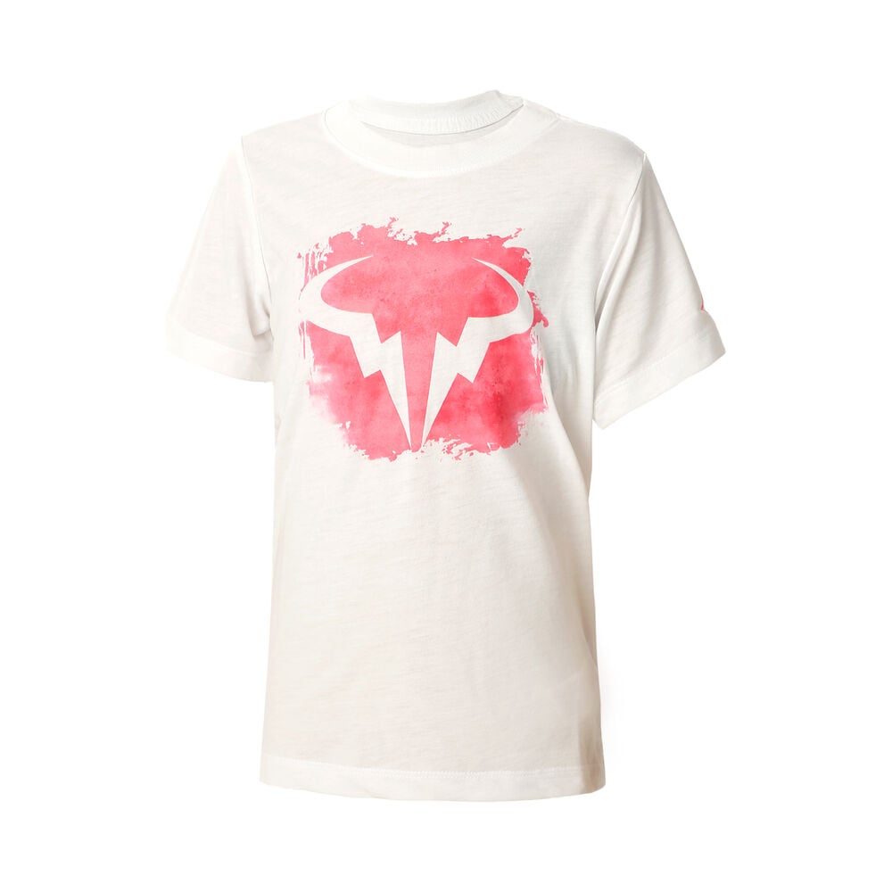 Nike Court Dri-Fit T-shirt Garçons - Blanc , Pink