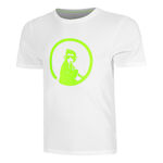 Vêtements Quiet Please Quiet Please Wild Trainings T-shirt Hommes-Blanc,Vert Fluo