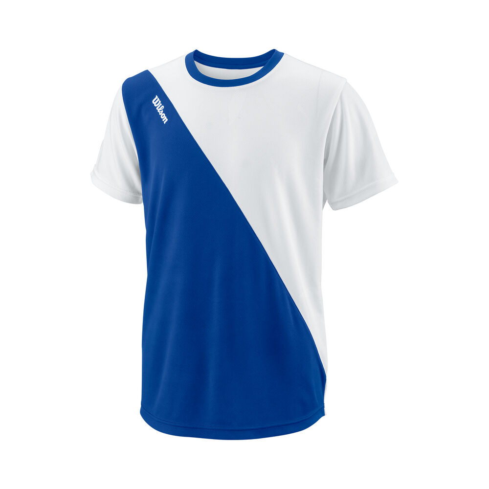 Wilson Team T-shirt Garçons - Bleu , Blanc