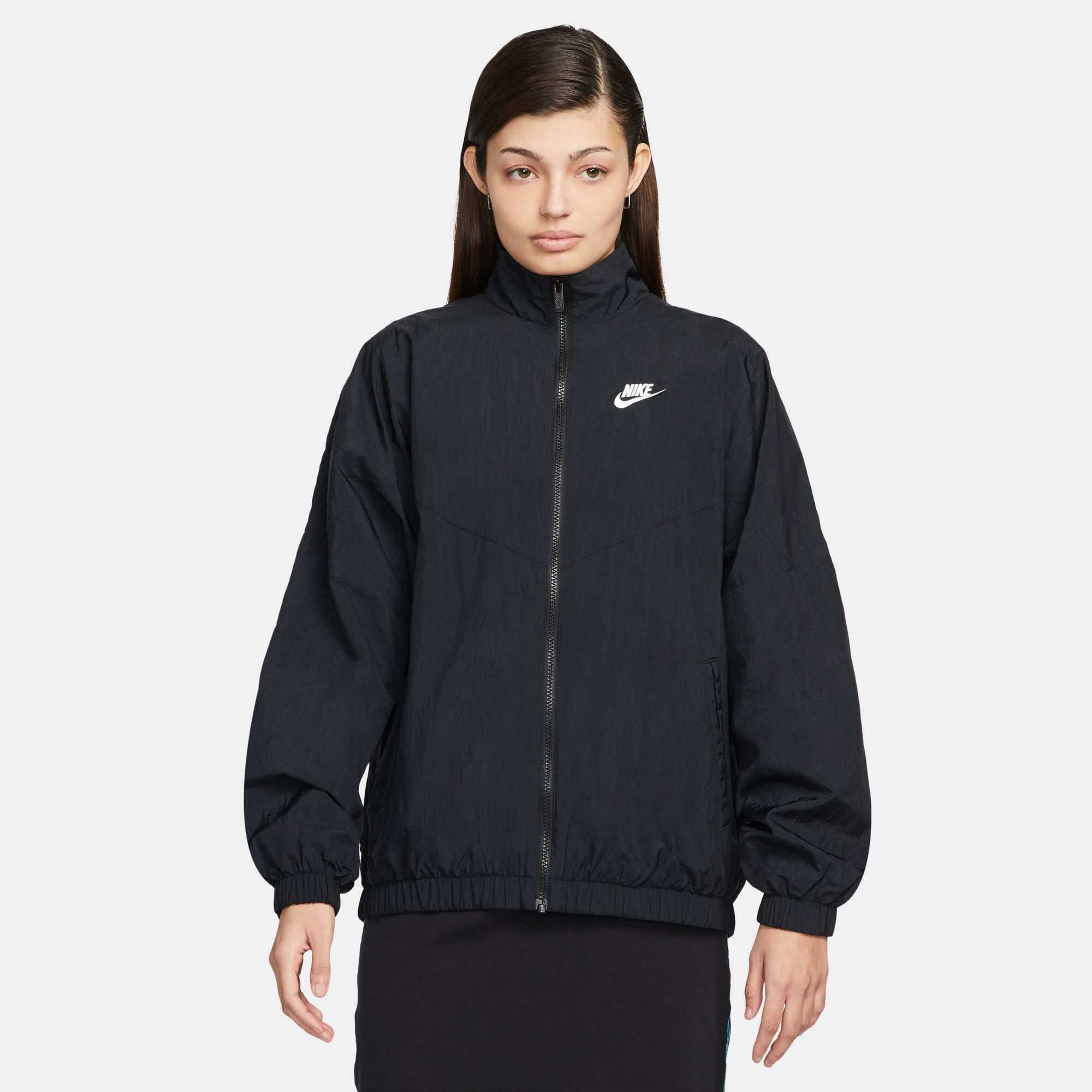 Veste nike grise et noir femme top