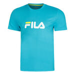 Vêtements Fila Fila Logo T-shirt Hommes - turquoise, 