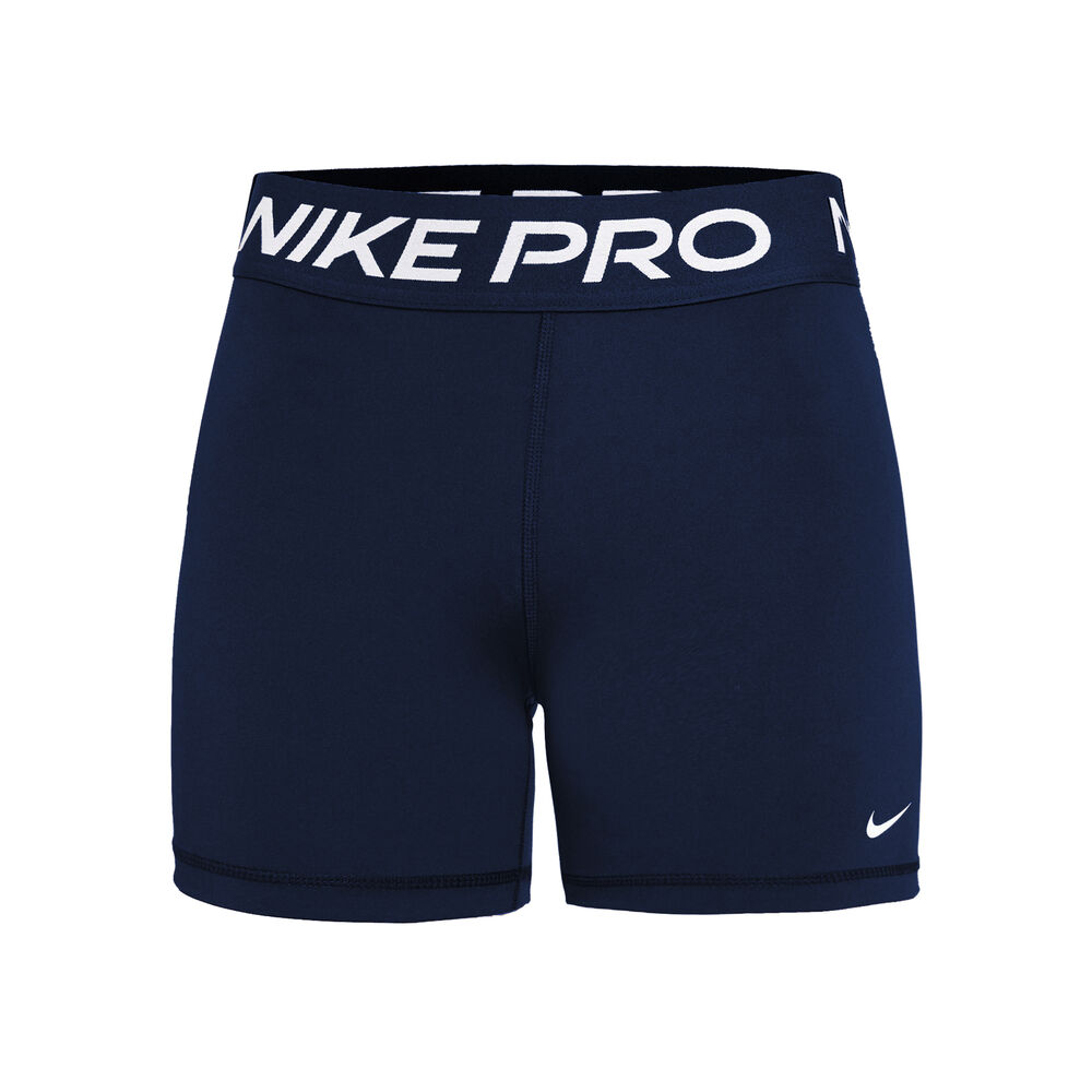 Nike Pro 365 Short Avec Poche-balles Femmes - Bleu Foncé , Blanc