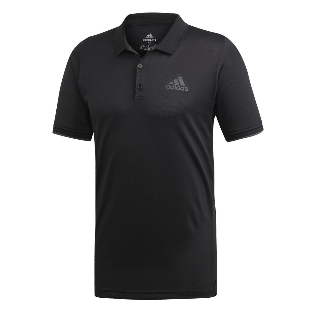 adidas Freelift Polo Hommes - Noir , Gris Foncé