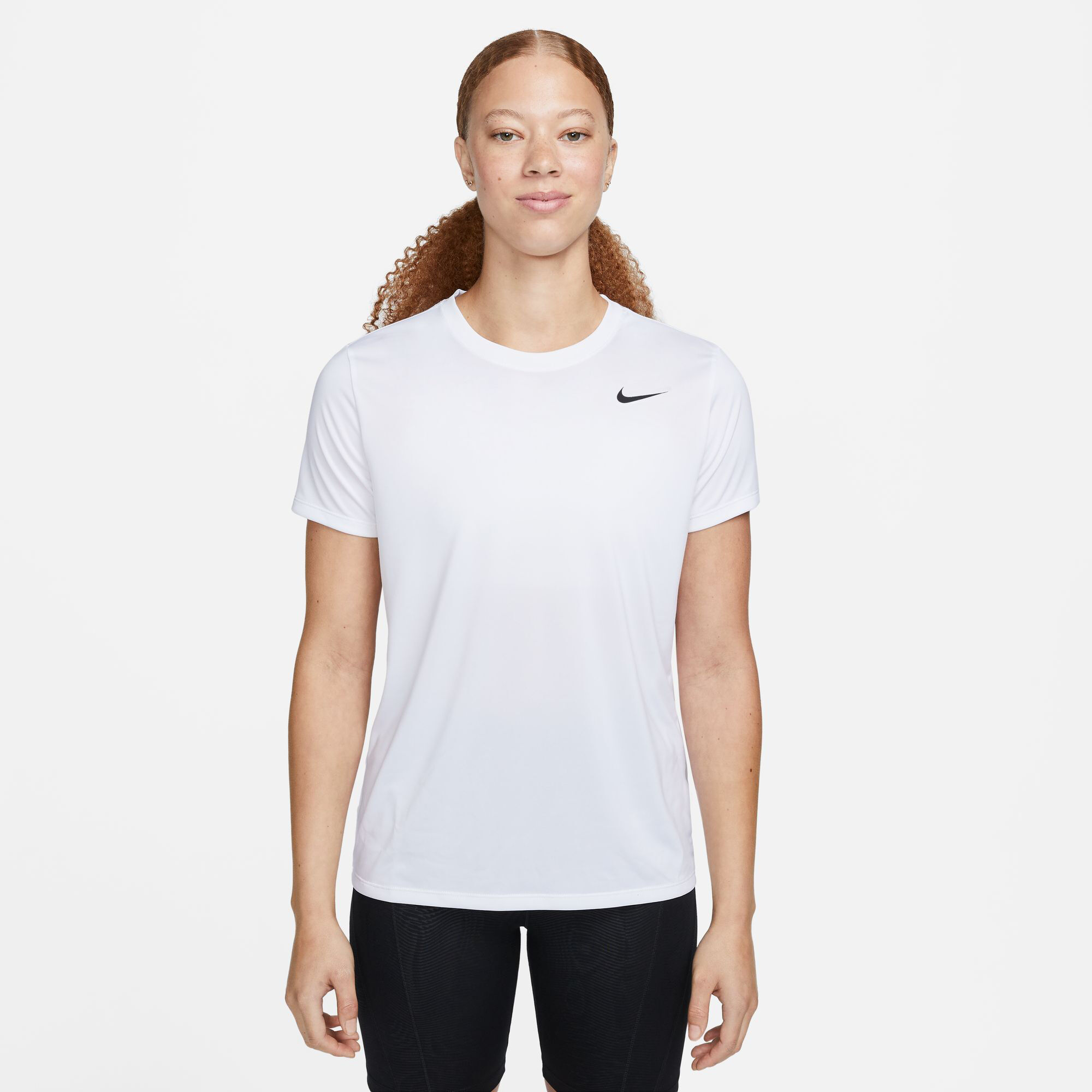 Tee shirt nike femme blanc cheap