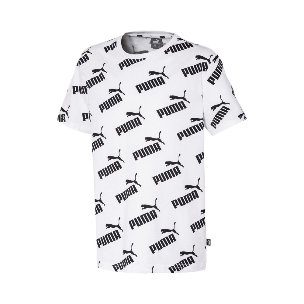 Puma Amplified AOP T-shirt Garçons - Blanc , Noir