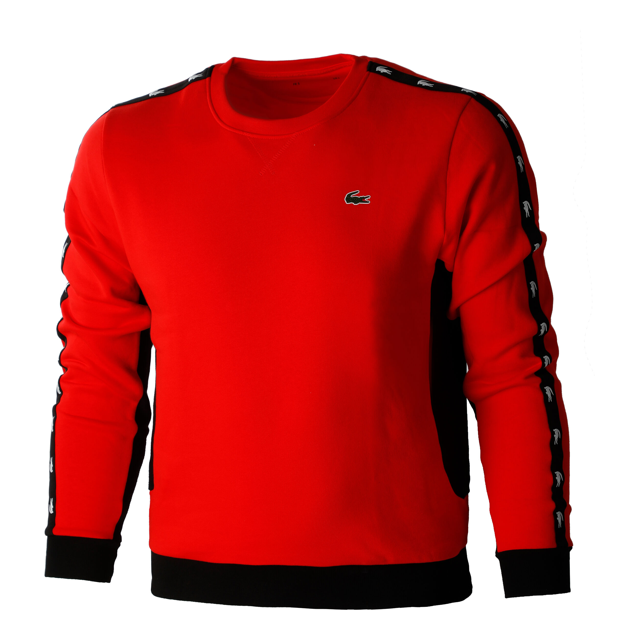 Sweatshirt lacoste sale rouge