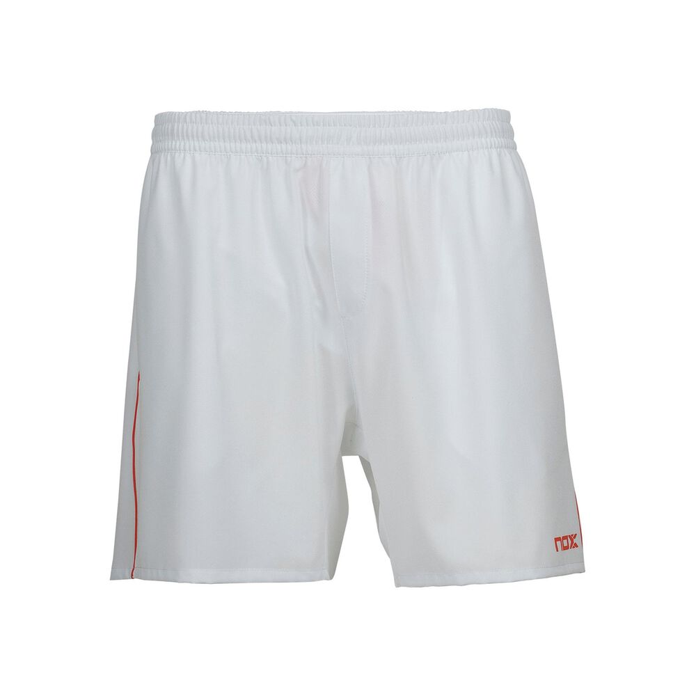 NOX Team Logo Shorts Hommes - Blanc , Orange