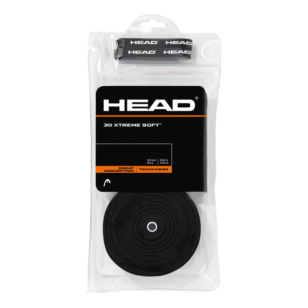 HEAD Xtreme Soft Pack De 30 - Noir