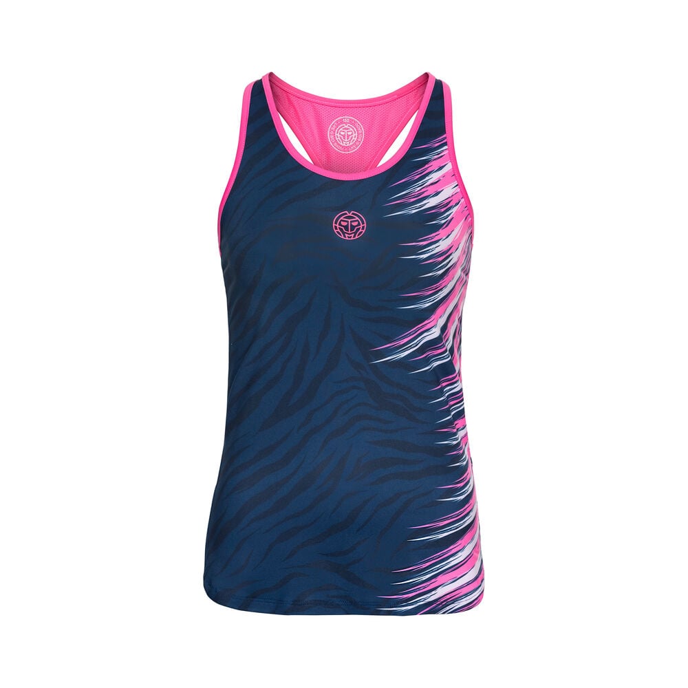 BIDI BADU Cleo Tech Débardeur Tank Top Filles - Bleu Foncé , Pink