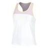 Mind Racerback Débardeur Tank Top Femmes-Blanc,Lilas