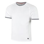 Vêtements Wilson Wilson Court Performance Crew T-shirt Hommes-Blanc