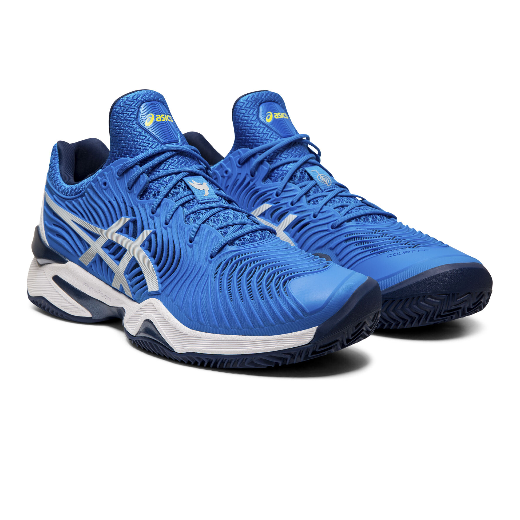asics djokovic bleu