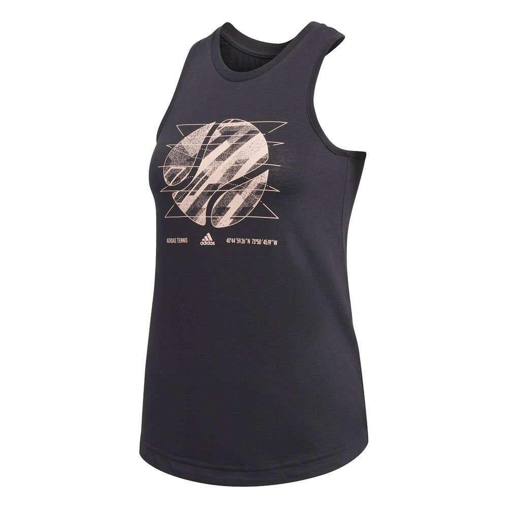 adidas US Débardeur Tank Top Femmes - Noir , Rosé