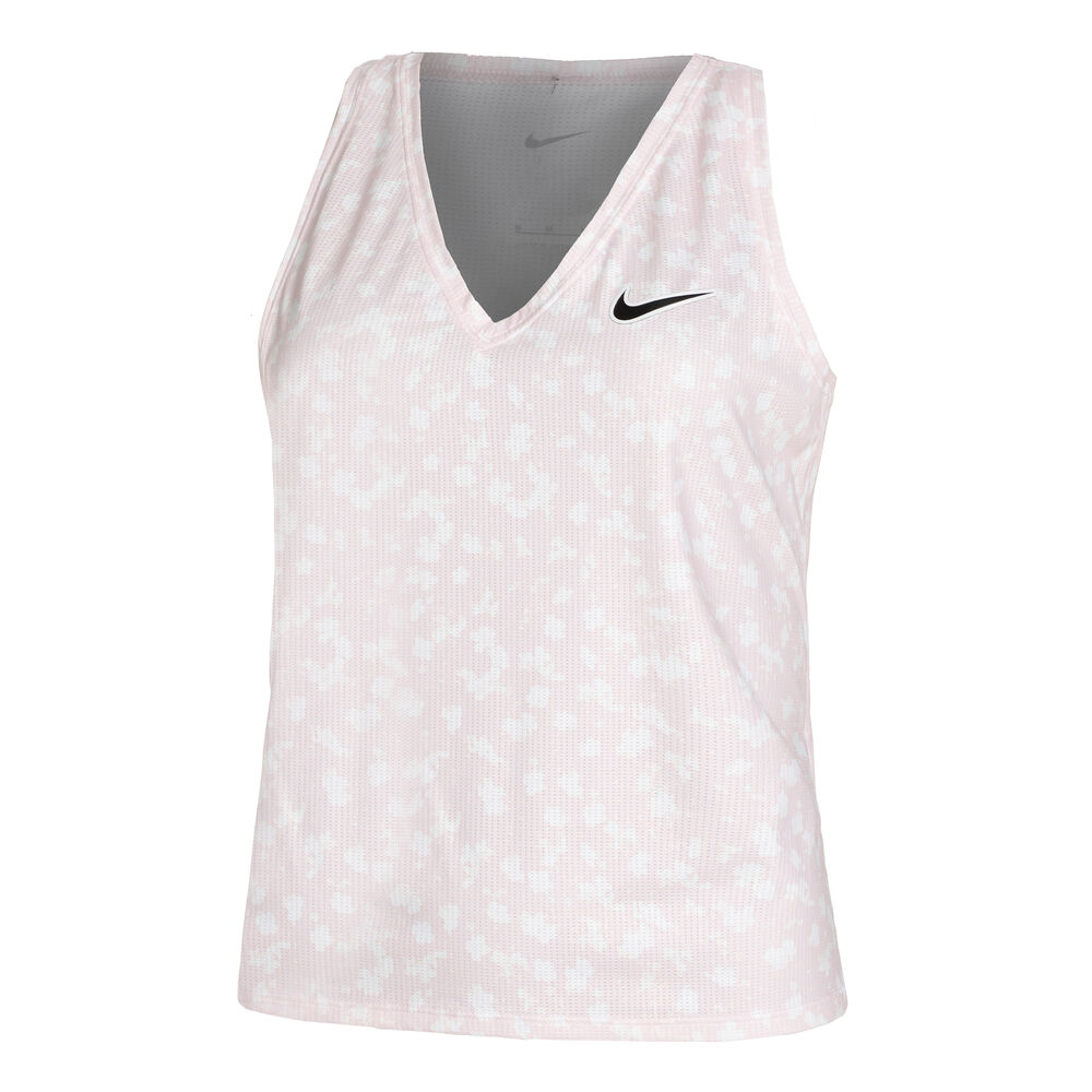 Nike Dri-Fit Victory Printed Débardeur Tank Top Femmes - Rosé, Noir