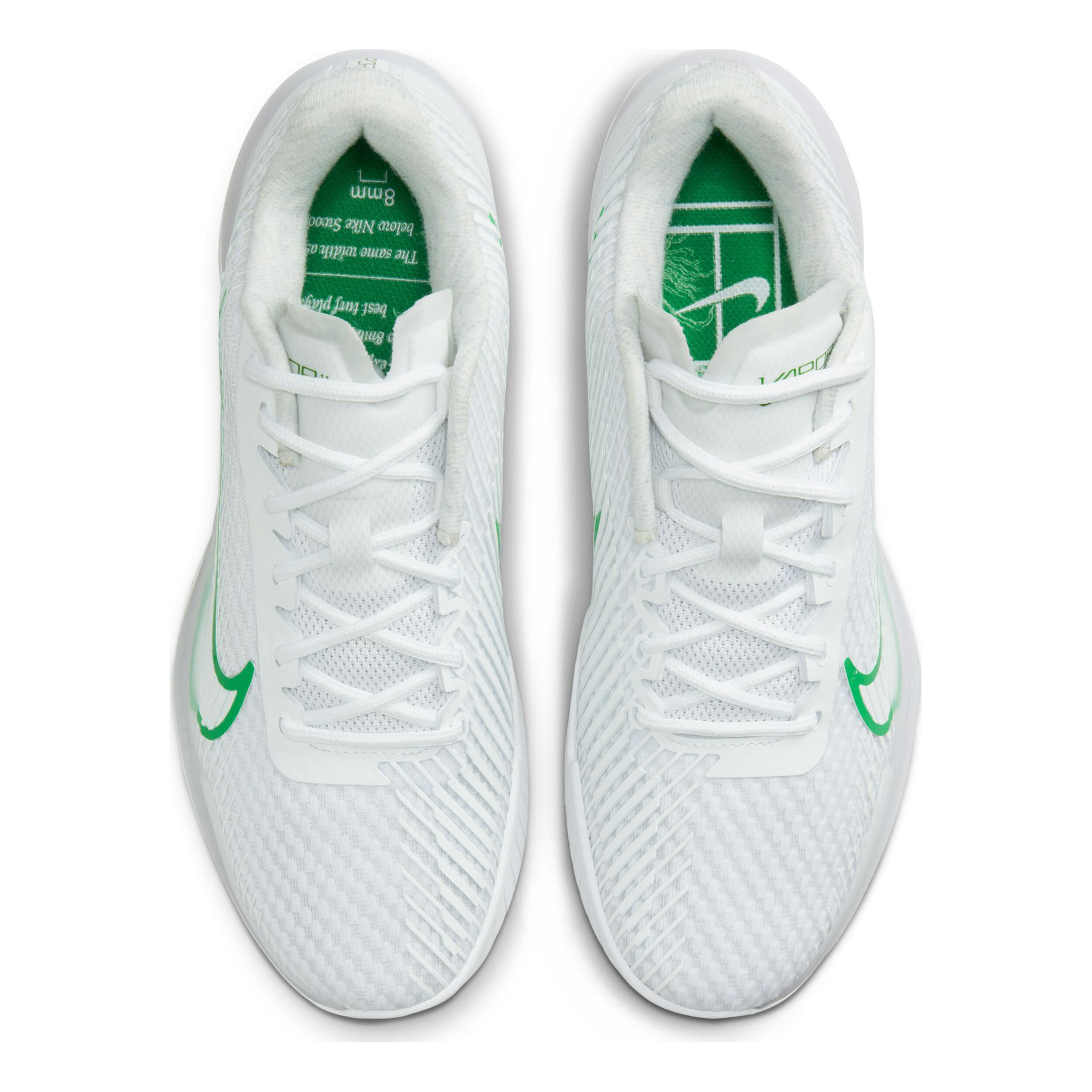 Nike zoom on sale blanche et verte