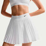 Dri-Fit Victory High Rise Pleated Jupe Femmes-blanc