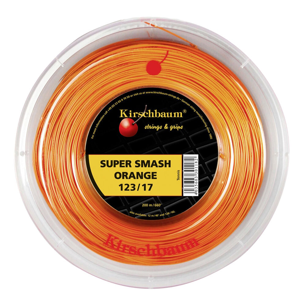 Kirschbaum Super Smash Bobine Cordage 200m - Orange