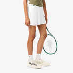 V&ecirc;tements Lacoste Lacoste Jupe Femmes-blanc
