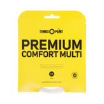 Tennis-Point Tennis-Point Premium Comfort Multi Cordage En Garniture 12m-Blanc