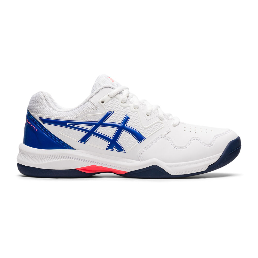 Asics Gel-Dedicate 7 Chaussure Moquette Femmes - Blanc , Bleu