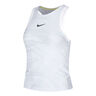 Court Dri-Fit Slam Débardeur Tank Top Femmes-Gris Clair,Blanc