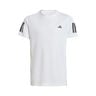 Club 3Stripes T-shirt Gar&ccedil;ons-blanc