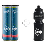 Balle de tennis Dunlop Dunlop BTV 2.0 Tube de 4 