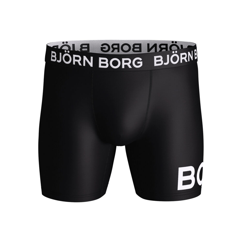 Björn Borg Placed Shorts Hommes - Noir , Blanc