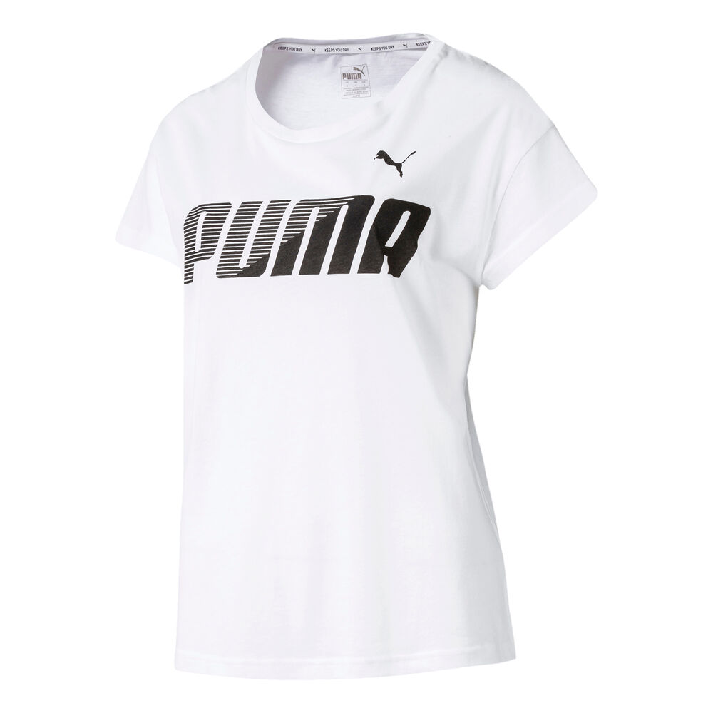 Puma Modern Sport Graphic T-shirt Femmes - Blanc , Noir