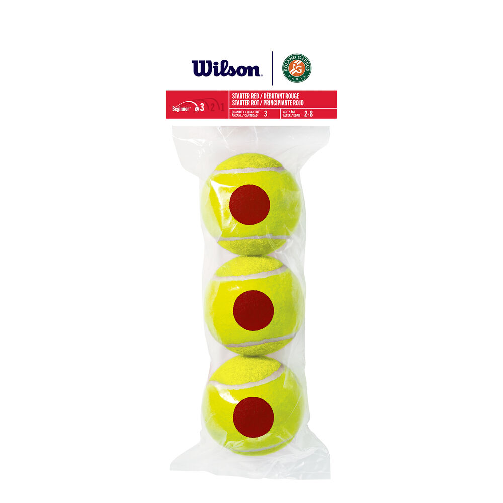 Wilson Roland Garros Red Sac De 3 Balles