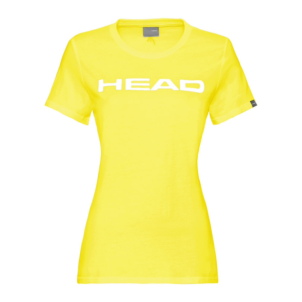 HEAD Club Lucy T-shirt Femmes - Jaune , Blanc