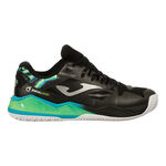 Chaussures de padel Joma Joma Spin Chaussures Padel Hommes-Noir,Vert