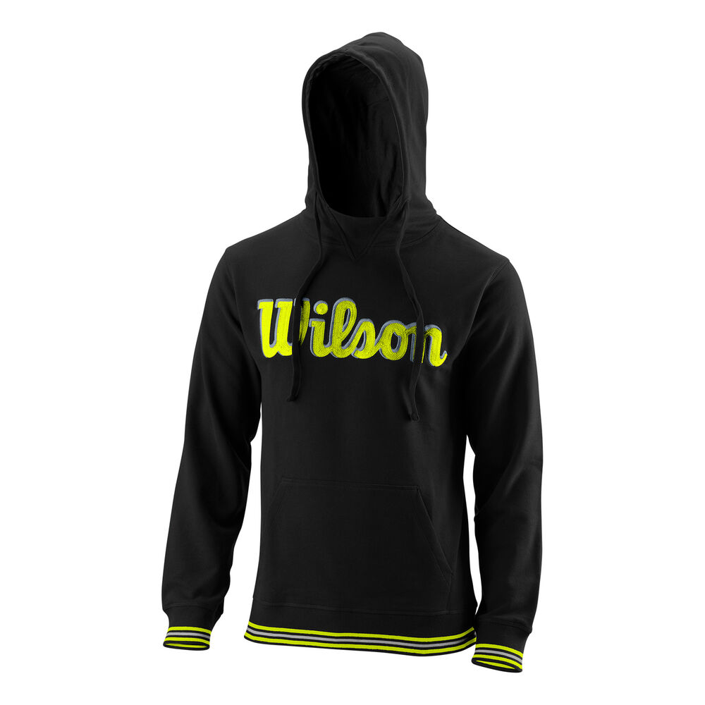 Wilson Go To Woven Sweat à Capuche Hommes - Noir , Jaune
