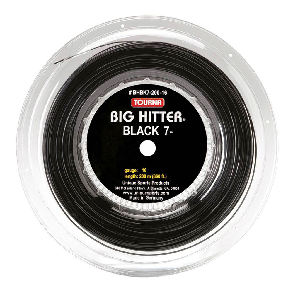 Tourna Big Hitter 7 Bobine Cordage 220m - Noir