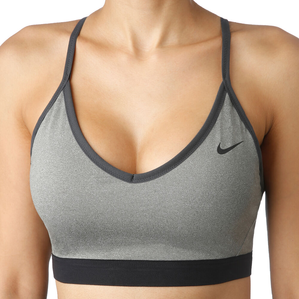 Nike Indy Soutien-gorge Sport Femmes - Gris Foncé, Noir