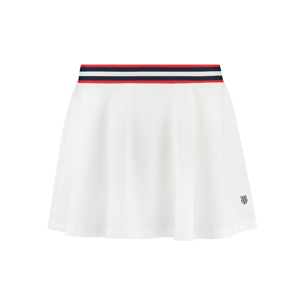 K-Swiss Heritage Sport Pleat Jupe Femmes - Blanc , Rouge