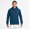 Court Dri-Fit Heritage Sweat À Capuche Hommes-Bleu Gris