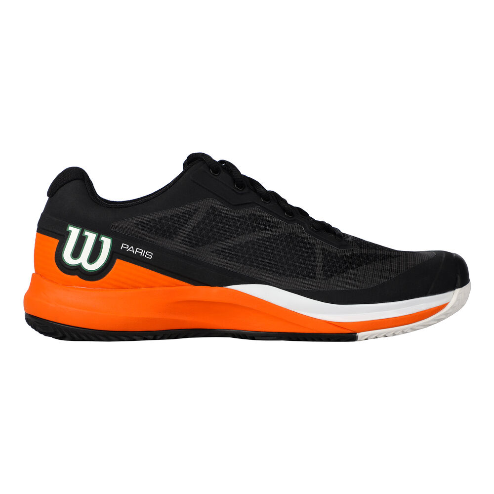 Wilson Rush Pro 3.5 Clay Paris Chaussure Terre Battue Hommes - Noir , Orange