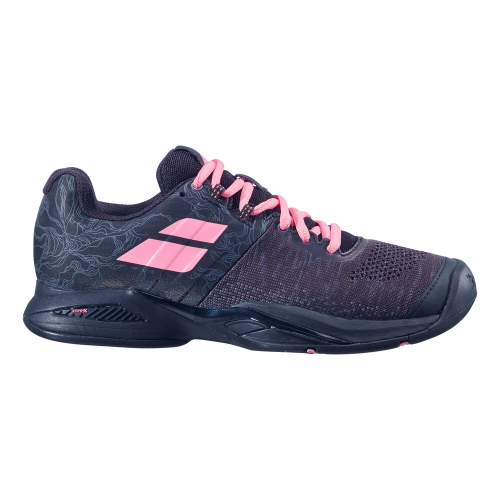 Babolat Propulse Blast Chaussures Toutes Surfaces Femmes - Bleu Foncé , Rosé