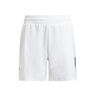 Club 3 Stripes 5in Shorts Garçons-Blanc